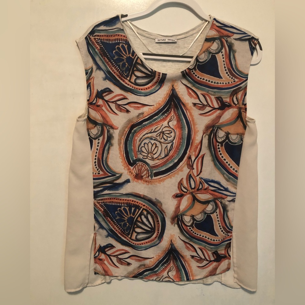Zara women’s blouse size large